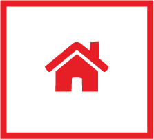 house with large acreage Small house in box